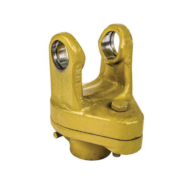 Shear Bolt Clutch, Type KB61/20, 1 3/8" 6 Spline, QD Pin (M10X60-8.8 Bolts) 6" x5" x4"
